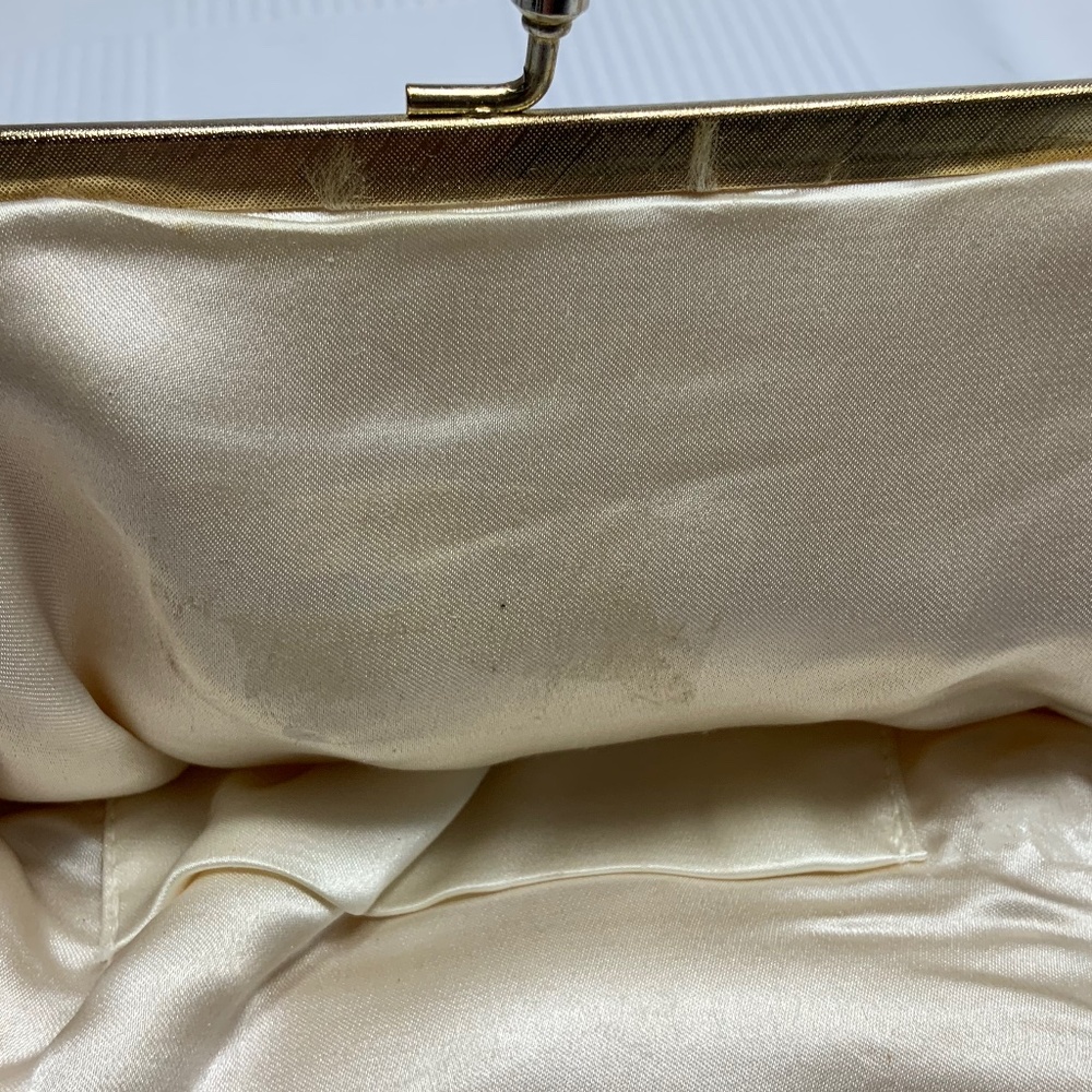 Bead and Sequin Vintage Evening Wedding Clutch - Picture 12 of 16